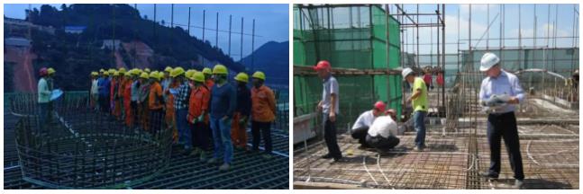 建筑工地為什么要做質量樣板，瞧一瞧新式移動質量樣板